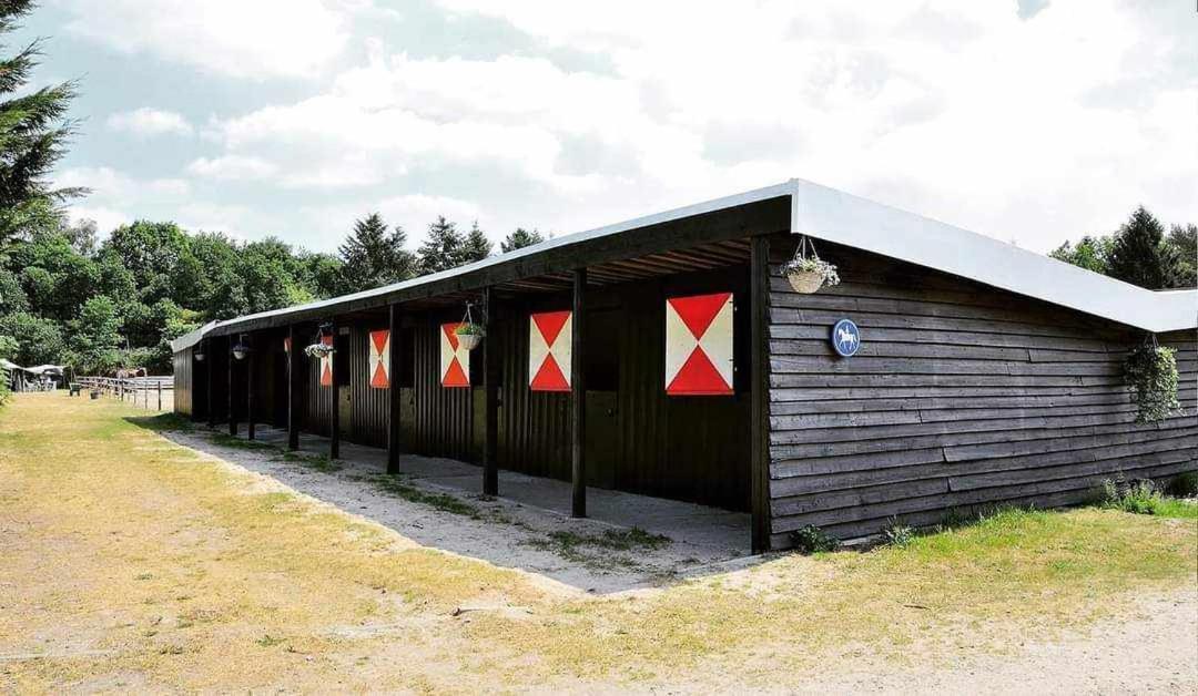 Prachtig Chalet In De Bossen Nunspeet Eksteriør bilde